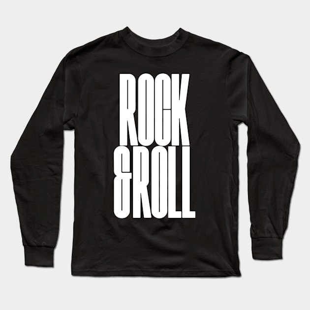 rock & roll Long Sleeve T-Shirt by lkn